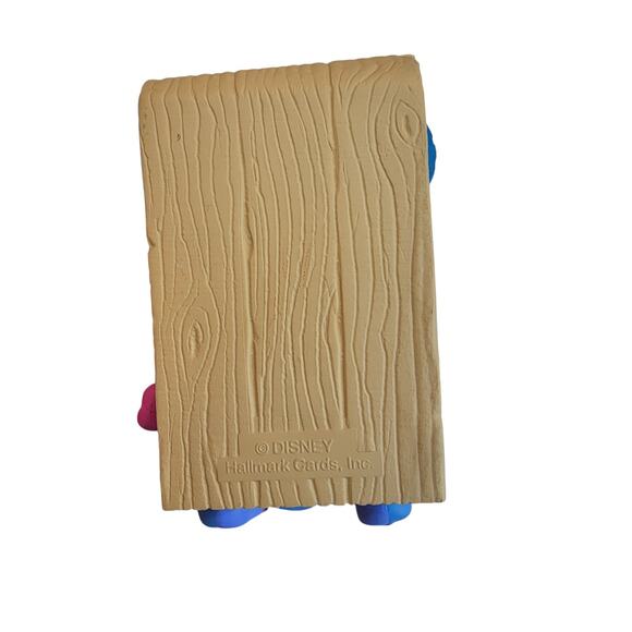 Vintage Winnie the Pooh & Eeyore Christmas Ornament on Sled Disney 2000s - Picture 10 of 10